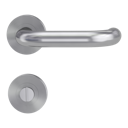 Vorschaubild Griffwerk Türgriff ALESSIA PROF Rosetten rund GK4