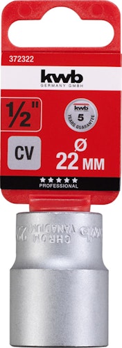 kwb Steckschl-Eins 1/2" x 22 mm SB 372322