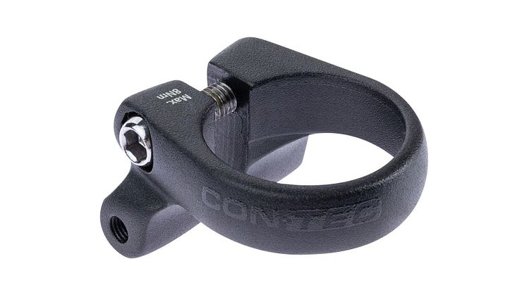 CONTEC Sattelklemmschelle Rack Support ø 31,8 mm schwarz matt