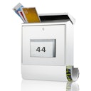 Vorschaubild Burg Wächter Briefkasten Malaga weiß 4400 W
