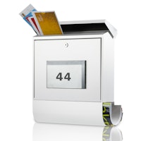 Burg Wächter Briefkasten Malaga weiß 4400 W