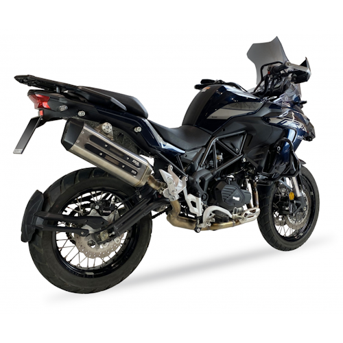 IXIL MXT Edelstahl Endtopf Benelli TRK 502 X