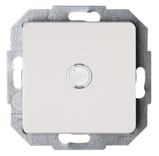 Kopp Taster MILANO beleuchtet weiß