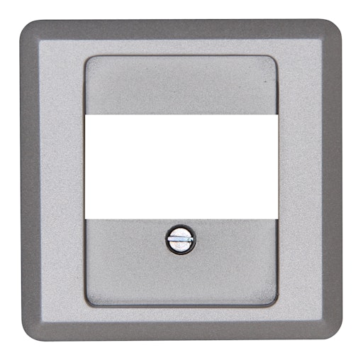 Kopp Einsatz/Abdeckung für Kommunikationstechnik edelstahl - 358120188