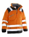 Vorschaubild Jobman Winterparka Star Hi-Vis 1236