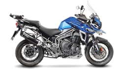 LeoVince SLIP-ON Edelstahl SBK NERO für TRIUMPH TIGER EXPLORER 1200 XR/XCX/XCX LOW/XCA