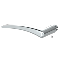 Griffwerk MARISA Schraubtechnik -Samtgrau Griffstück links -Schraubt. -GSL