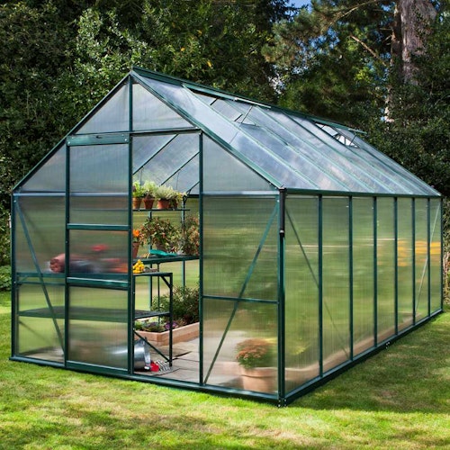 Vitavia Gewächshaus Merkur 11500 inkl. 2 Dachfenstern - 11,5 m²