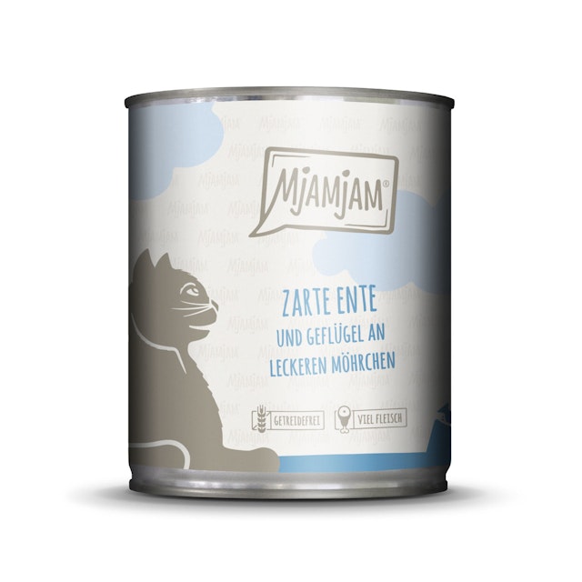 MJAMJAM Leckere Mahlzeit 800g Dose KatzennassfutterVorschaubild