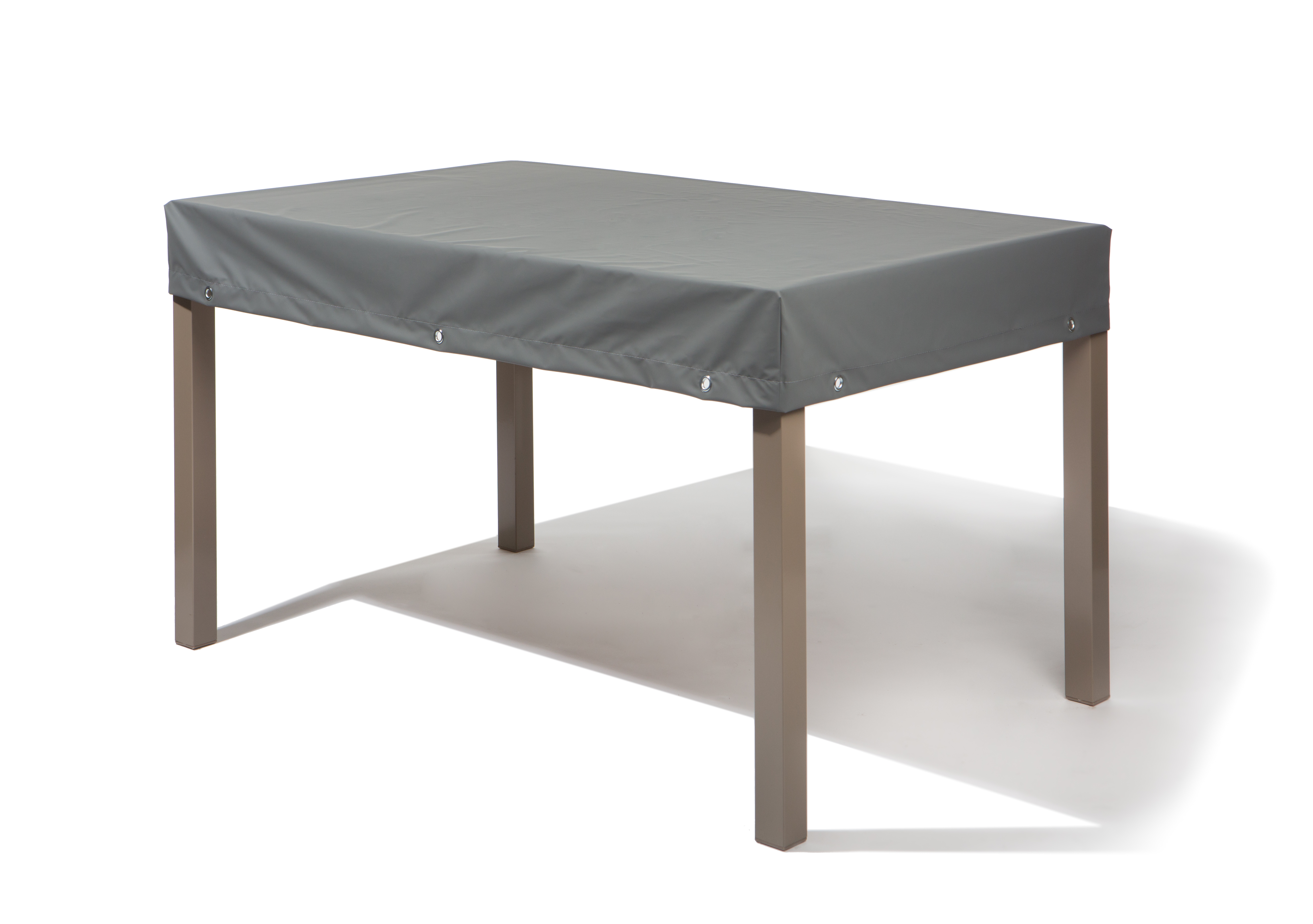 Heinemeyer Abdeckhaube mit Abhang, Sondermaß, Teak Safe Grau