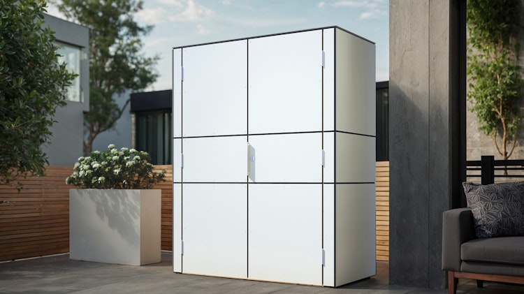 Bertilo HPL Geräteschrank Terrace High - 6 mm