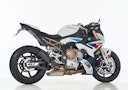 Vorschaubild SHARK SLIP-ON Edelstahl beschichtet schwarz-matt RCT für BMW M 1000 R,M 1000 RR,S 1000 R,S 1000 RR EURO5 EURO5+ 