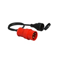 Kopp CEE- Adapterleitung CEE- Stecker 16A/ Schutzkontaktkupplung