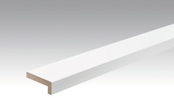 MEISTER Winkelabdeckleiste 22/60 mm  Uni weiß glänzend DF 324 - 2380 mm