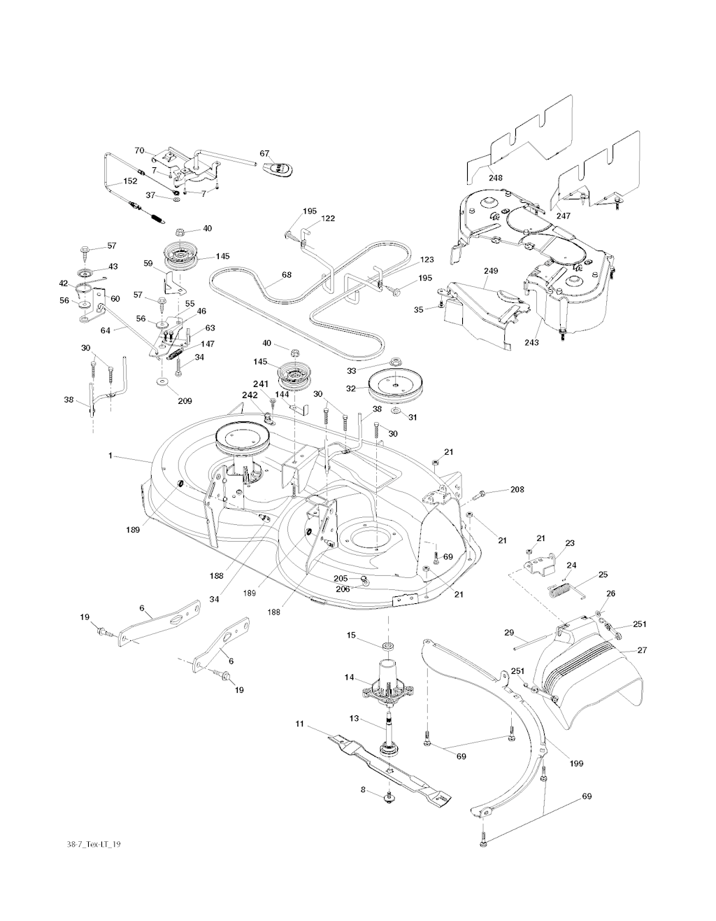 Explosionszeichnung Ersatzteile