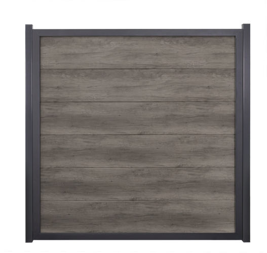 GroJa BasicLine NOVA Sichtschutz PVC Bausatz Sondermaß