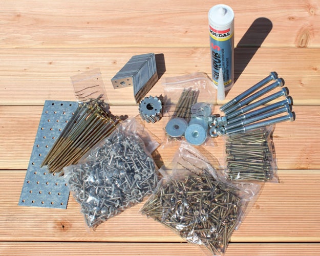 Karibu Beschlagbeutel für Karibu Doppelcarport Eco 1