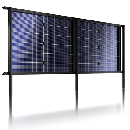 SunElements PV-Zaun 2/3/4er Set ohne Wechselrichter