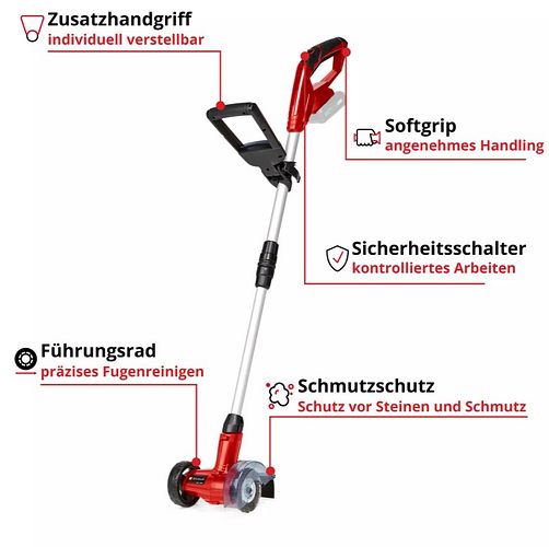 Einhell Akku-Fugenreiniger GE-CC 18 Li-Solo 3424050