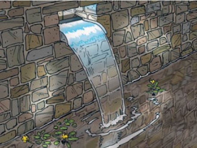 Ubbink Design Wasserfall Element Nevada LED 30