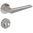 Vorschaubild Griffwerk Türgriff JETTE CUT Schraubrosette - AUSLAUF