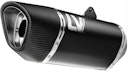 Vorschaubild LEOVINCE Schalldämpfer Komplettanlage mit Katalysator SBK LV-14 R Black Edition für Yamaha MT09 und XSR
