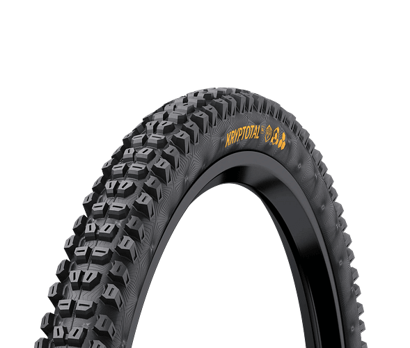 Continental Kryptotal Reifen 27,5 × 2,60" schwarz black black Trail, Endurance-Compound, 3 180 TPI
