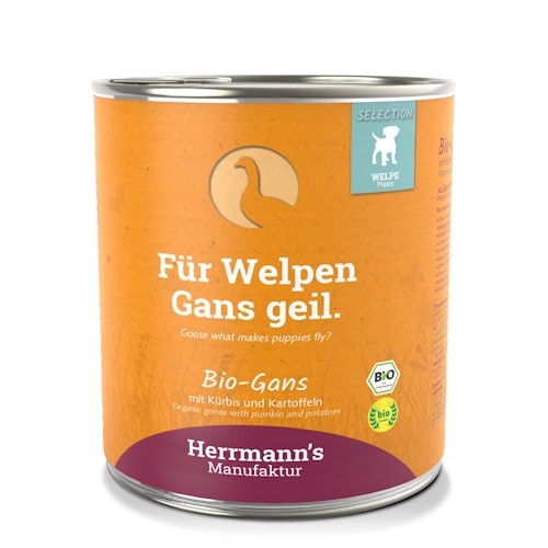 Herrmann's Selection Puppy Bio 800 Gramm Hundenassfutter