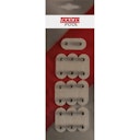 Vorschaubild 10er-Set Planenhaken Nietunterlage Kunststoff weiß