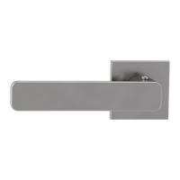 Griffwerk VAYA 265 MINIMAL MODERN fast2fix  Fast2Fix Rosetten eckig smart2lock L Samtgrau