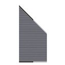 Vorschaubild TraumGarten System WPC Classic Zaun-Anschluss-Set