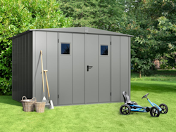 Hörmann Metall-Gerätehaus Berry mit Satteldach
