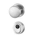 Vorschaubild Griffwerk SCHUTZROSETTEN-GARNITUR -Edelstahl matt Schutzrosettengarnitur -Knopf R2 -ZA -ohne Kombi-Innenrosettensatz