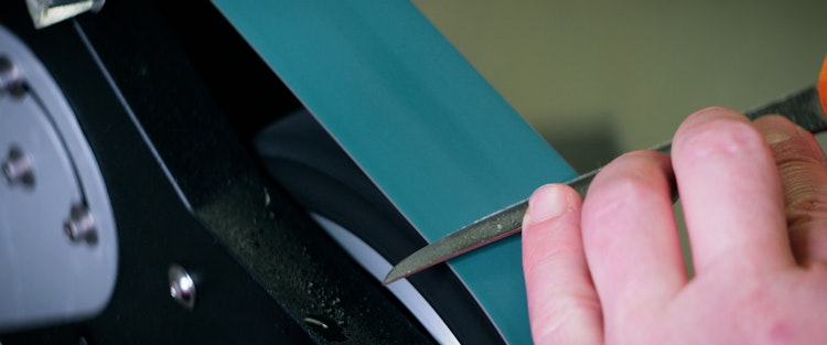 DICK Nassbandschleif- und Poliermaschine SM-130