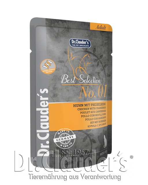 Dr Clauder's Best Selection 85 Gramm KatzennassfutterVorschaubild