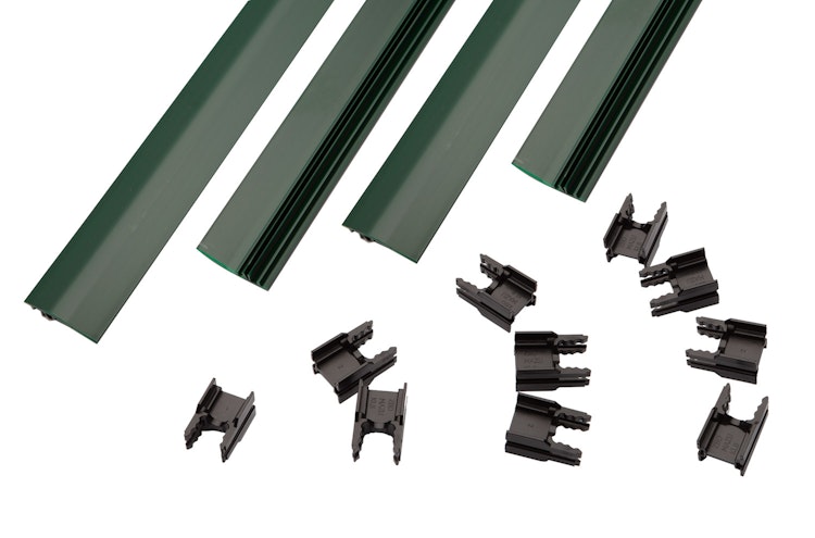 dz MAZUfix Klemmleisten-Set für Doppeltore 8/6/8