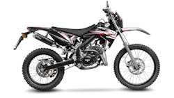 LEOVINCE Slip-On Schalldämpfer "X-Fight" Endkappe 17003 für Rieju MRT