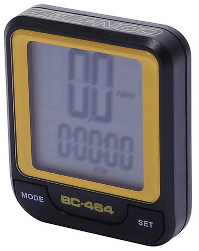 CONTEC Fahrradcomputer CBC-464 neoyellow/schwarz