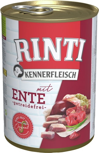 RINTI Kennerfleisch 400g Dose Hundenassfutter