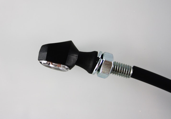 PROTECH Universal LED-Blinker RC-80 Spiegel & Blinker Schwarz für BMW F 900 R,KAWASAKI Ninja 1000 SX,KTM 1290 Super Duke GT