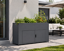 Vorschaubild KGT Hochbeet UrbanGrow L-Space inkl. Stauraum - B 159 x T 51 x H 86 cm