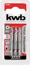 Vorschaubild kwb 3 Bits 50mm PZ 2 Industry SB 121152