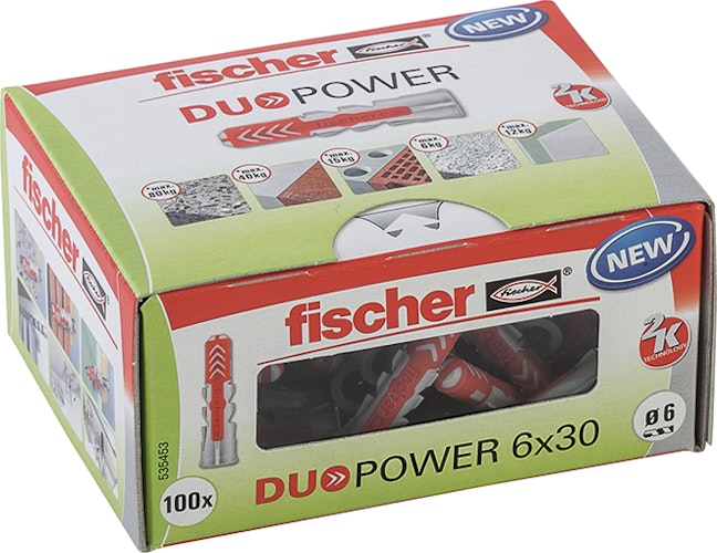 FISCHER Universaldübel Duopower 6x30 LD