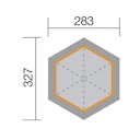 Vorschaubild Weka 6-Eck-Pavillon 233 "Alles dabei"