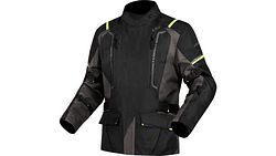 LS2 Narvik Jacke Schwarz / Grau / Neongelb Herren Gr.xxl