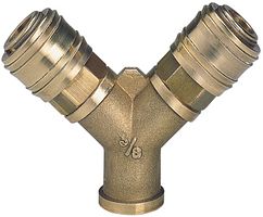 Einhell Kompressoren-Zubehör Verteiler, 2 Schnellk, R3/8"IG 4139680