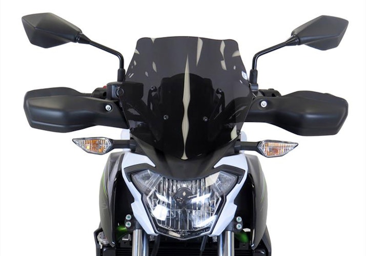BODYSTYLE Handprotektoren ABS Kunststoff schwarz-matt für KAWASAKI Z650, Z650 RS