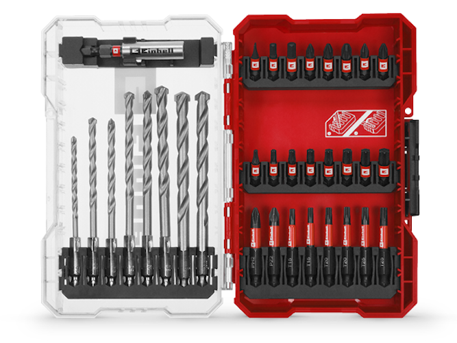 Einhell M-CASE Kass. Bit+Bohr 33tlg LS 108753