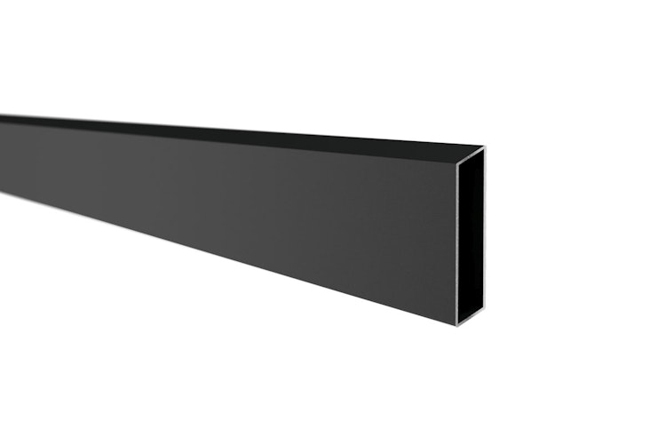 dz Alu Steckzaun-Komplettset VIDUAL Pure 100 Distanz 9 mm zum Einbetonieren