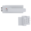 Vorschaubild Griffwerk Glastürbeschlag PURISTO S mit Griff VAYA 265 MINIMAL MODERN smart2lock Flüster 3-tlg. Bänder VAYA 265 MINIMAL MODERN Seidenweiß